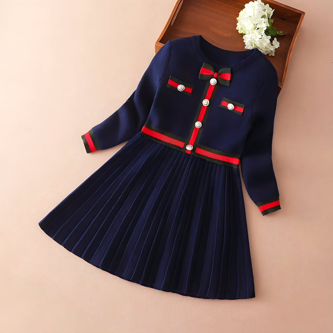 Knit Cotton Classy Girl Dress