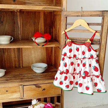 STRAWBERRY Toddler Sweet Slip Dress