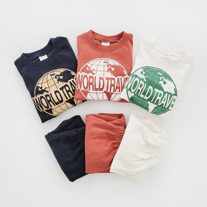 WORLD TRAVEL Toddler Sweatsuit Set