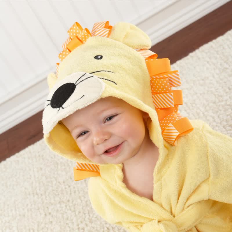 Baby Duck Bathrobe Hooded Towels