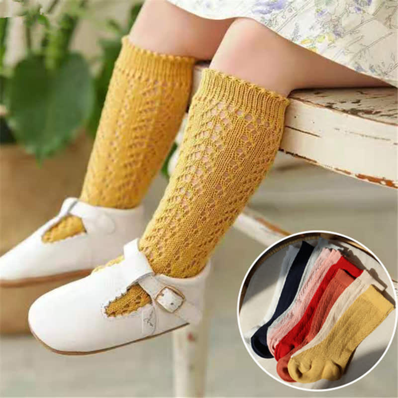 Baby Toddler Hollow Out Mid-length Socks