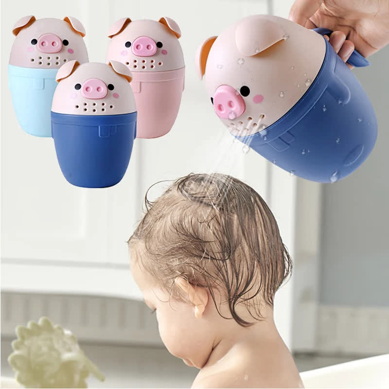 Cute Piggy Baby Shampoo Cup