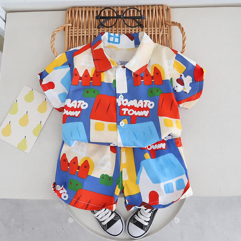 TOMATO TOWN Toddler 2-Piece Colorful Set