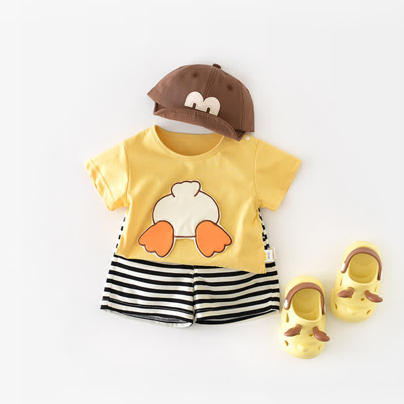 Baby Cute Duck Yellow T-shirt