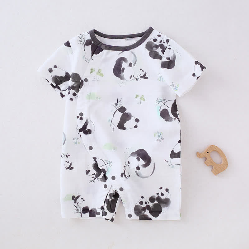 Baby Animal Soft Pajamas Romper