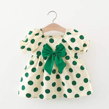 Baby Polka Dot Bow Dress