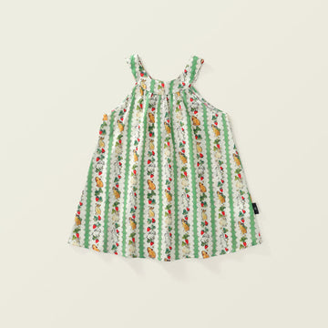 Toddler Girl Rabbit Sleeveless Dress