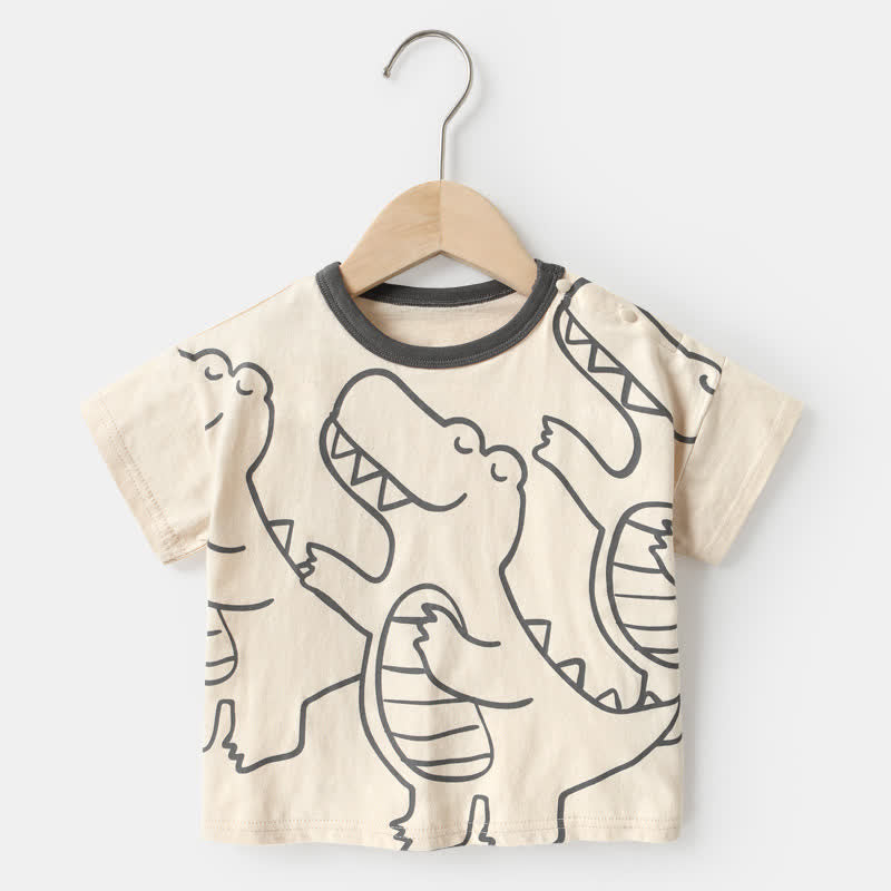 Baby Toddler Humming Dinosaur T-shirt