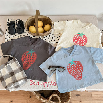 B.C. Toddler Girl Strawberry T-shirt