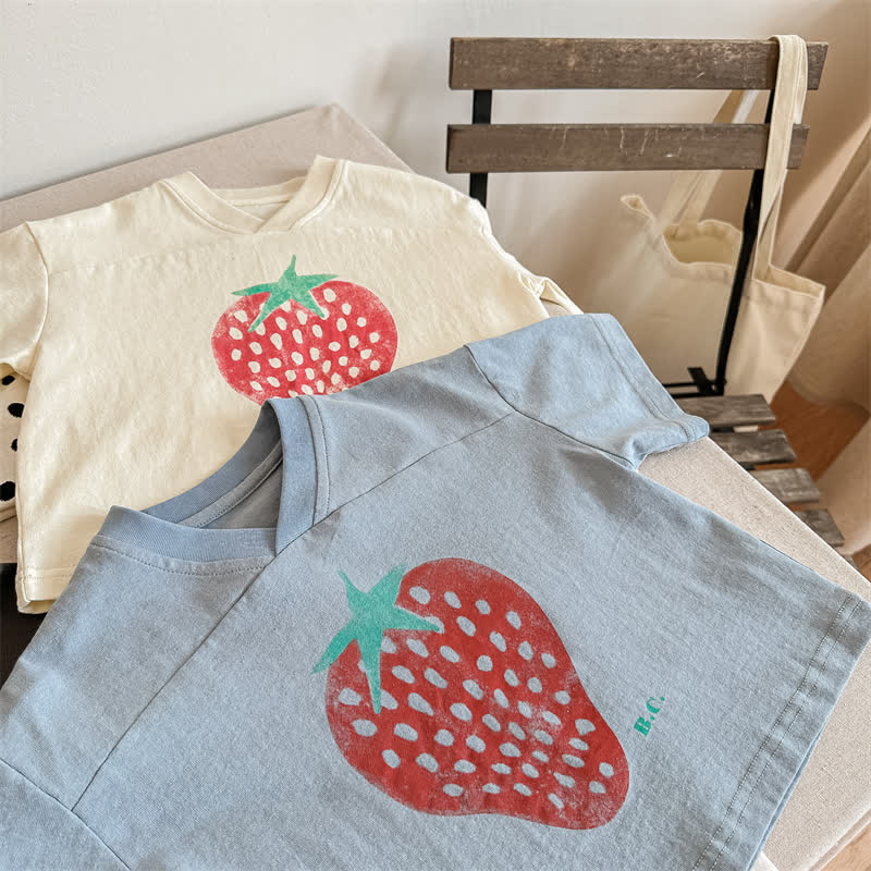 B.C. Toddler Girl Strawberry T-shirt