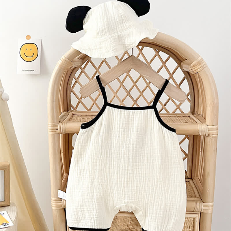 LUCK Baby Dog Romper with Hat