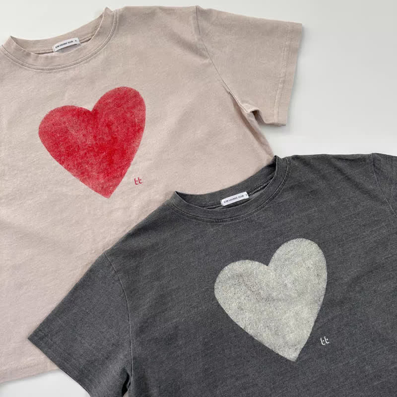 Baby Comfort Big Heart Casual T-shirt