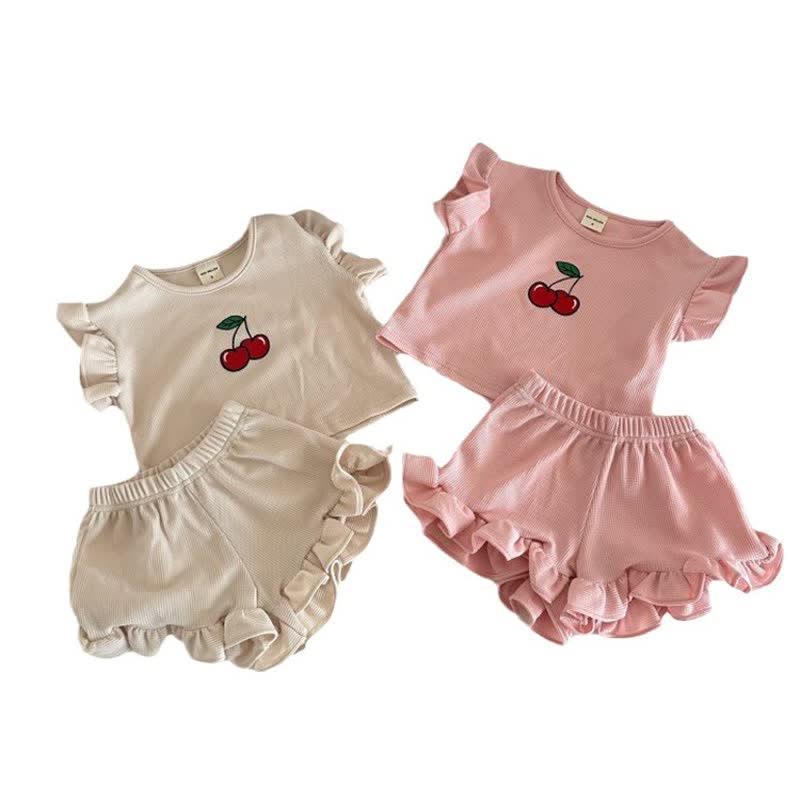 Toddler Girl 2-Piece Cherry Sweet Set