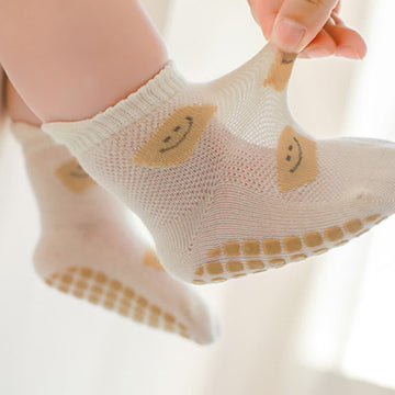 Baby Toddler Seamless Smile Animal Socks