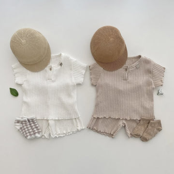 Toddler 2-Piece Soft Solid Color Set