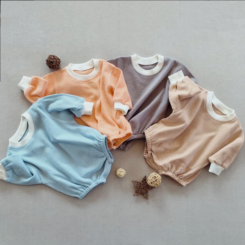 Baby Waffle Loose Comfort Bodysuit