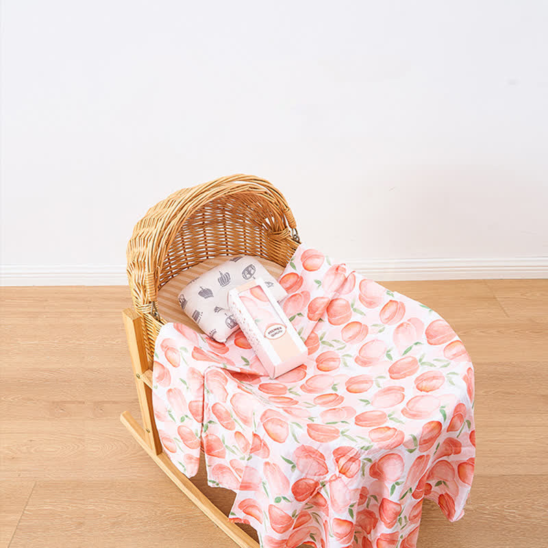 Baby Pink Peach Soft Blanket