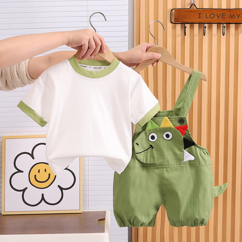 Toddler 2-Piece Dinosaur Design Cute Set