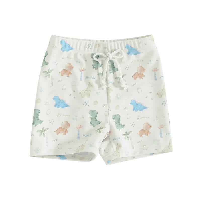 Baby Boy Dino Swim Trunks