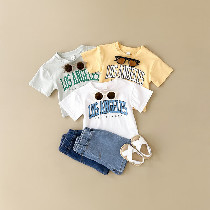 LOS ANGELES Baby 2-Piece Denim Set