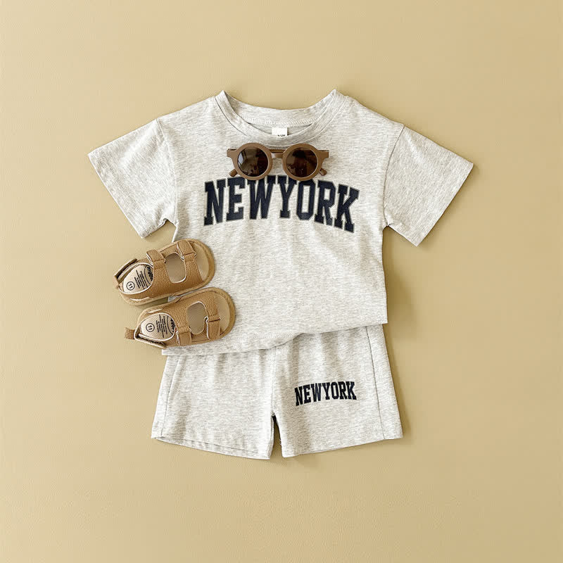 NEW YORK Baby 2-Piece Sweatsuit Set