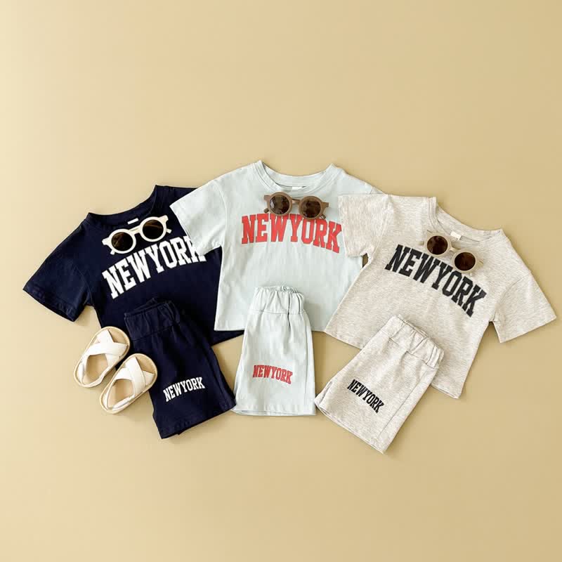 NEW YORK Baby 2-Piece Sweatsuit Set