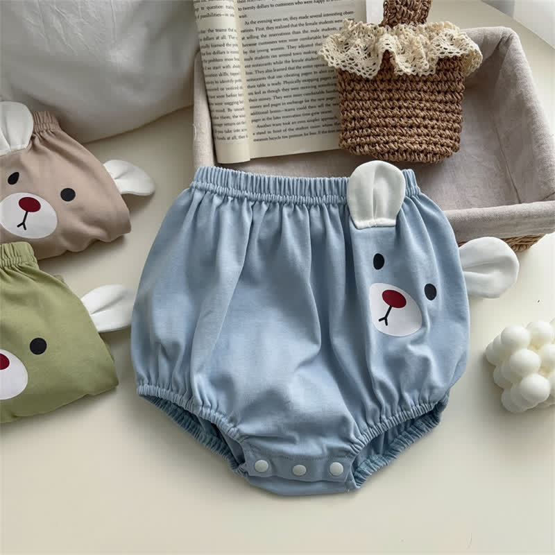 Baby Cartoon Bear Cute Shorts