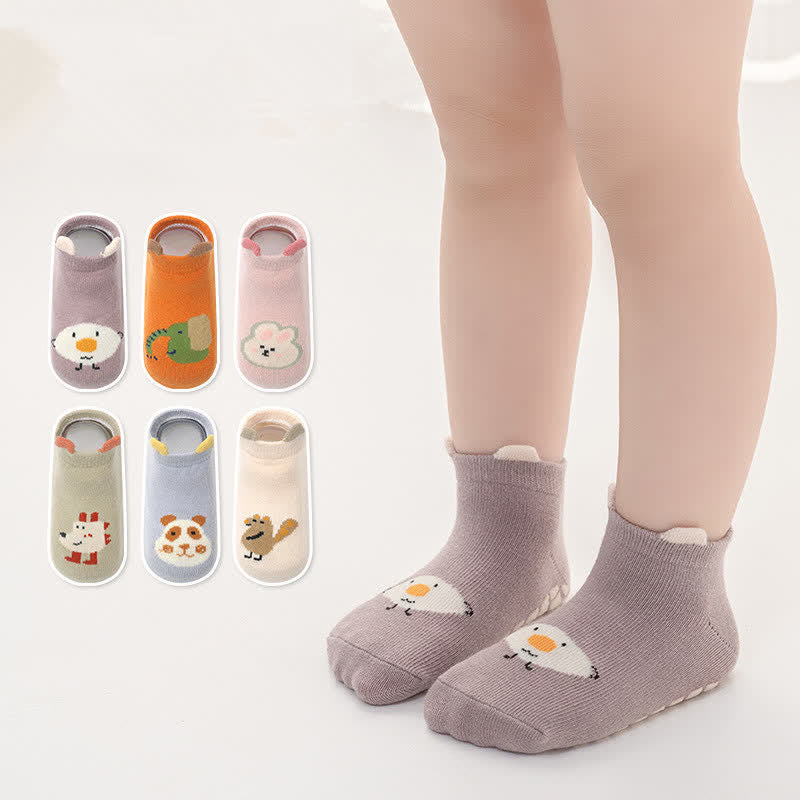 Baby Toddler Antislip Animal Soft Floor Socks