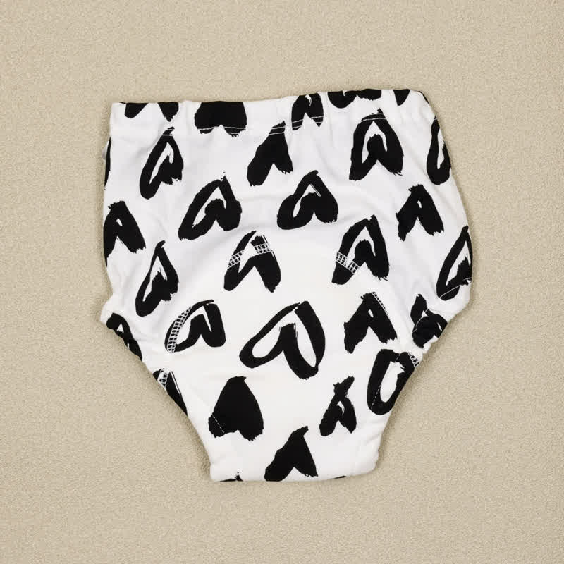 2-pack Baby Heart Training Pants