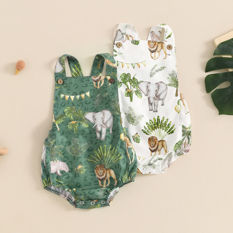 Baby Zoo Forest Balloon Bodysuit