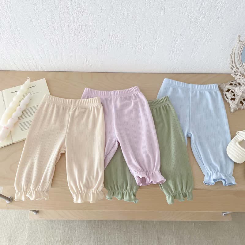 Baby Anti-mosquito Solid Color Pants