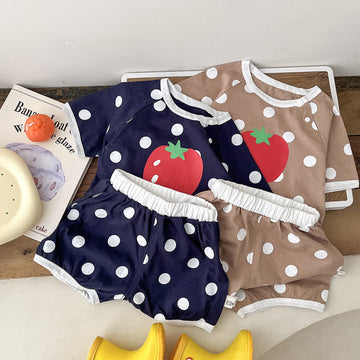 Baby 2-Piece Design Tomato Dots Set