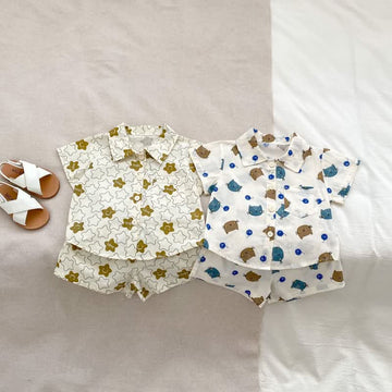 LOVE Baby 2-Piece Smile Star Cat Set