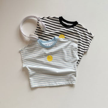 SUN WILL RISE Toddler Striped Soft T-shirt