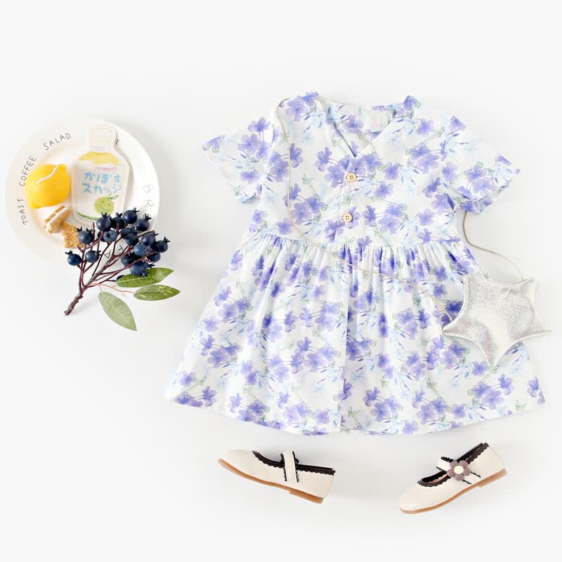 Baby Toddler Peach Blossom Comfort Dress