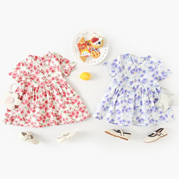 Baby Toddler Peach Blossom Comfort Dress