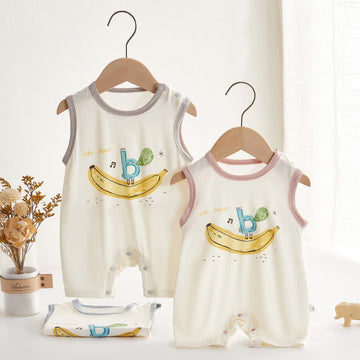 B Baby Singing Letter Banana Romper