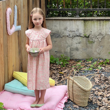 Toddler Pink Floral Sweet Lovely Dress