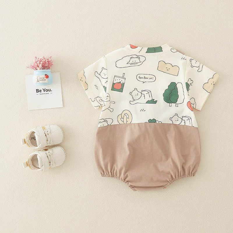 GO FOR IT Baby Fake 2pcs Bodysuit