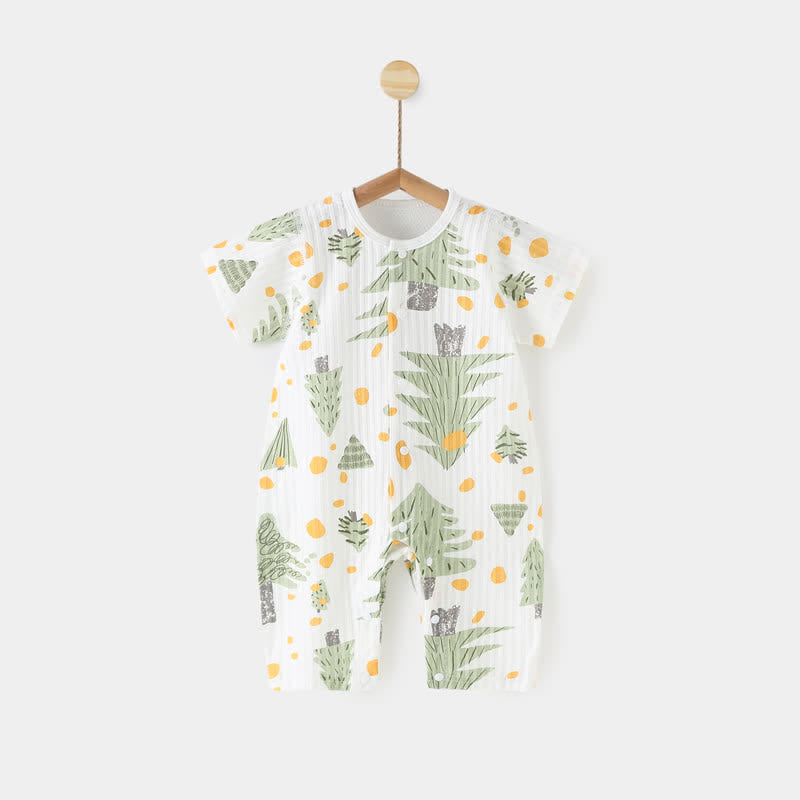 Baby White Pine Tree Comfort Romper