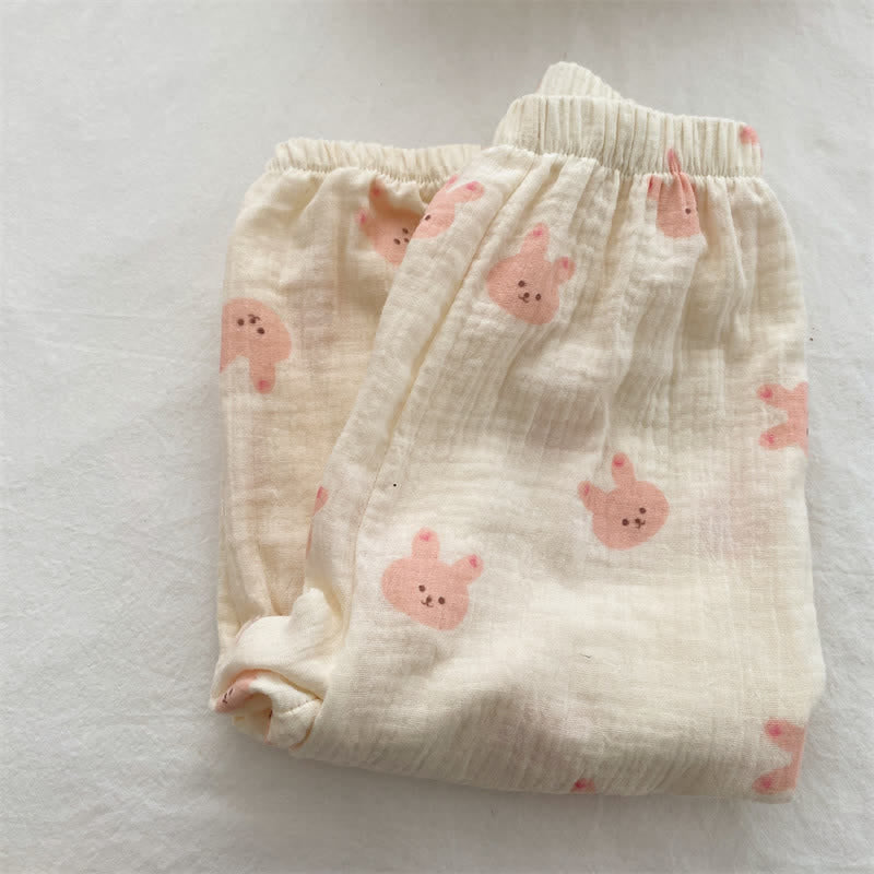 Toddler Soft Heart Bunny Jogger Pants