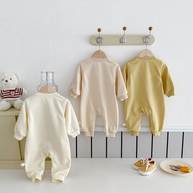 HELLO/CLOUD Baby Animal Casual Romper