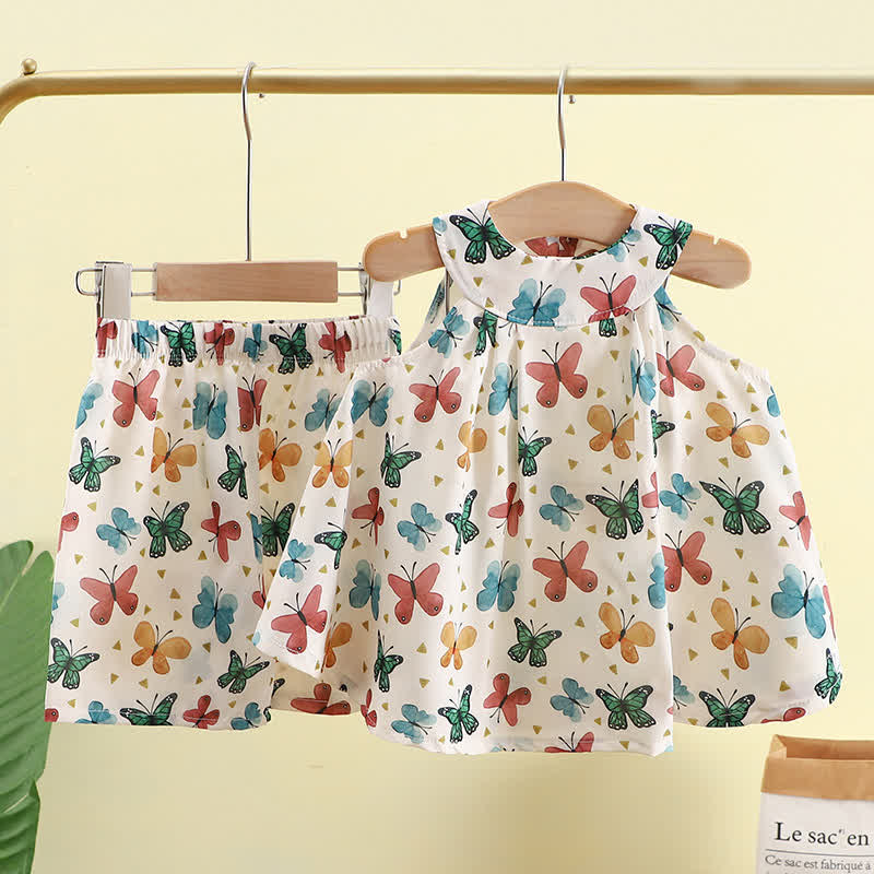 Toddler Girl 2-Piece Butterfly Sweet Set