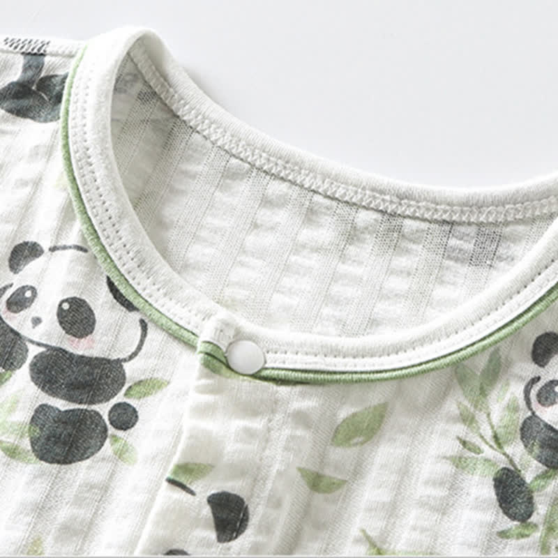 Baby 2-Piece Bamboo Panda Pajamas Set