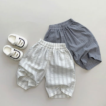 Toddler Casual Vertical Striped Loose Pants