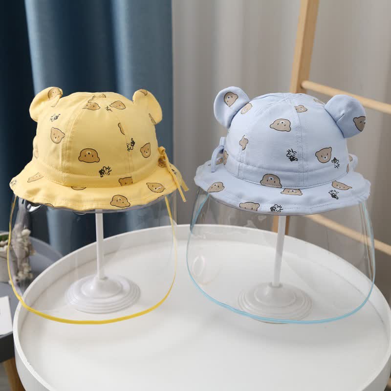 Baby Bear Antispray Mask Bucket Hat