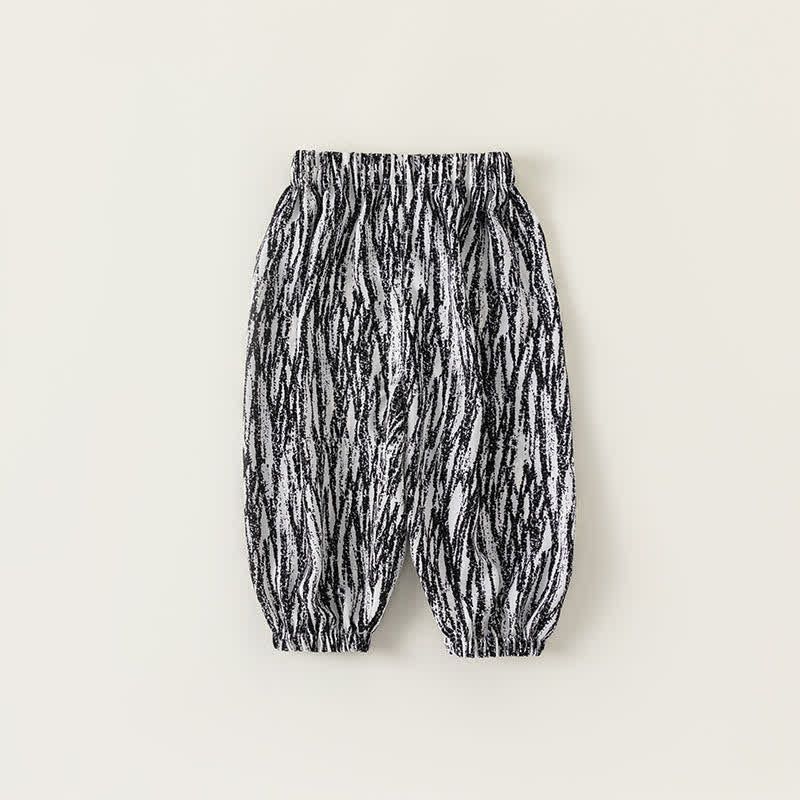 Toddler Black Bunny Heart Jogger Pants