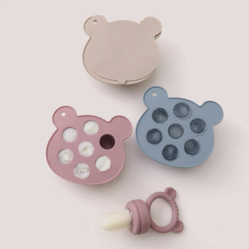 Baby Bear Ice Cream Pops Silicone Mold