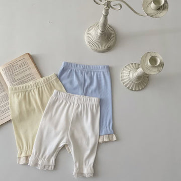 Baby Lace Soft Ribbed Pants