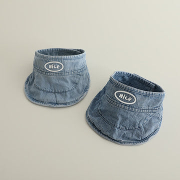 NICE Baby Denim Hollow Top Sun Hat